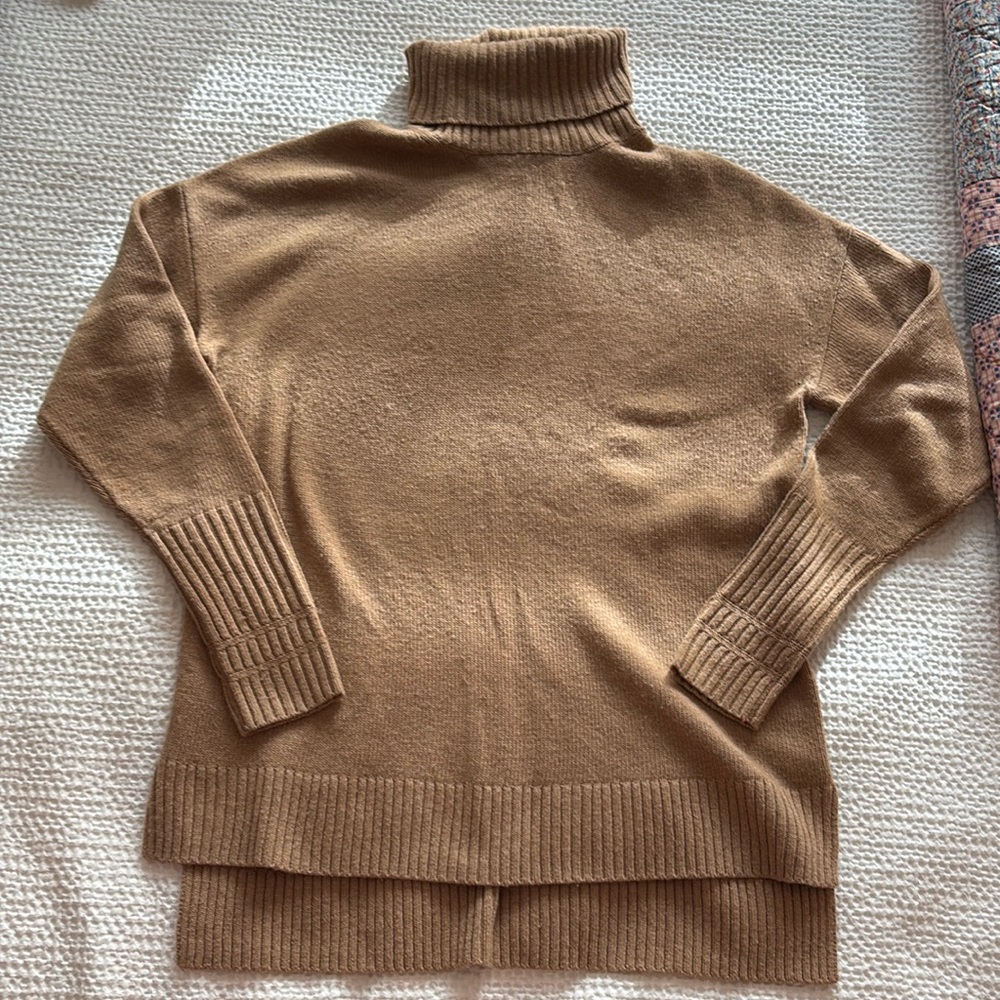 J.Crew camel wool sweater